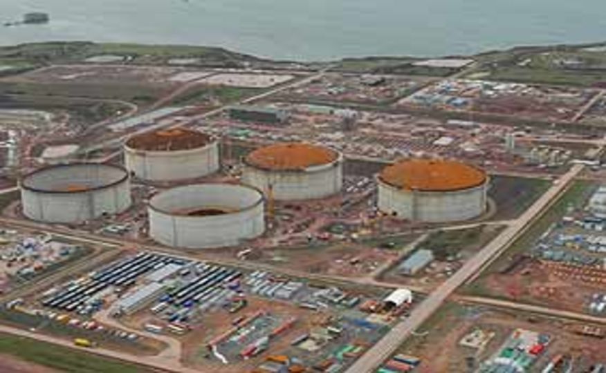 South Hook LNG Tanks Bowercross Construction