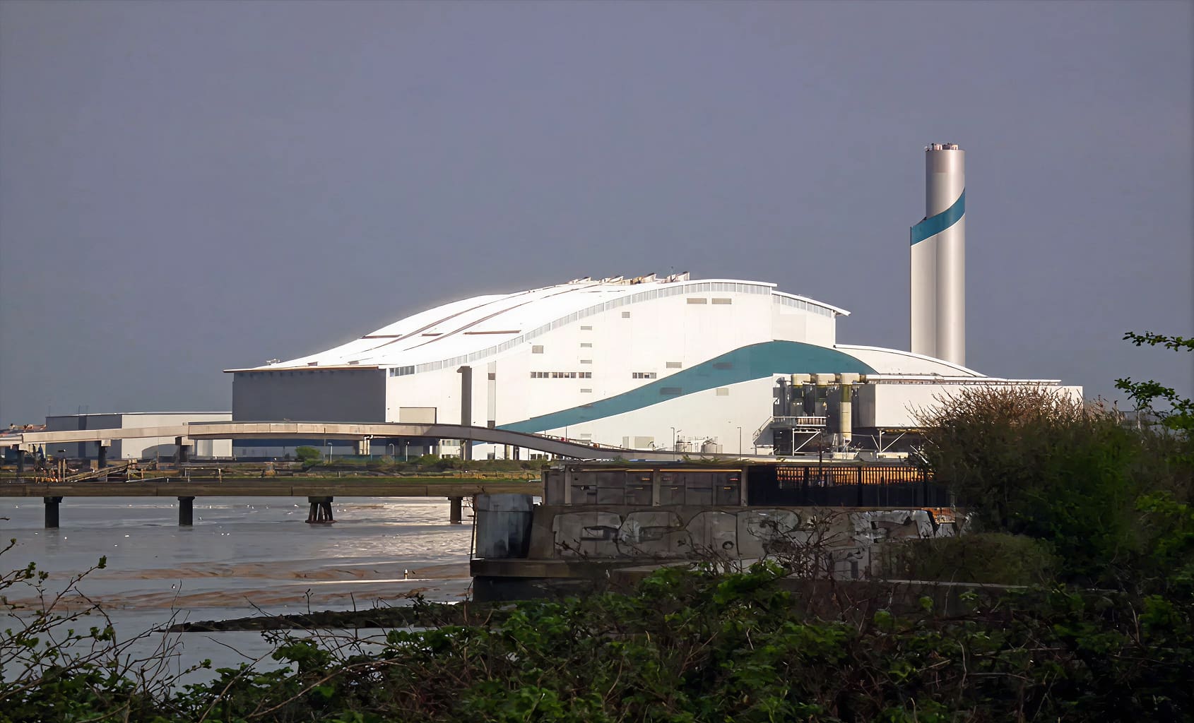 Waste sector construction project